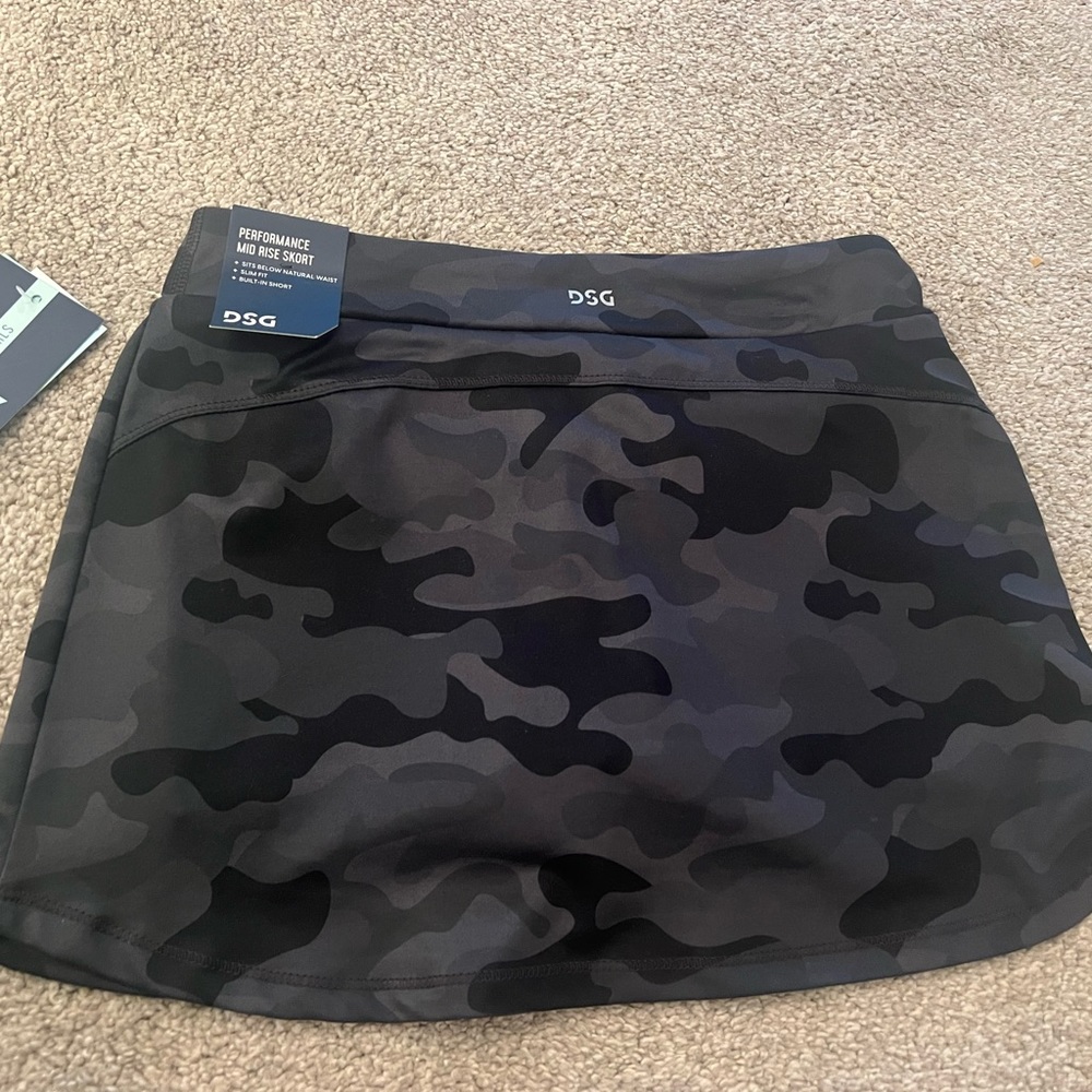 DSG Girls M Performance Mid Rise Skort